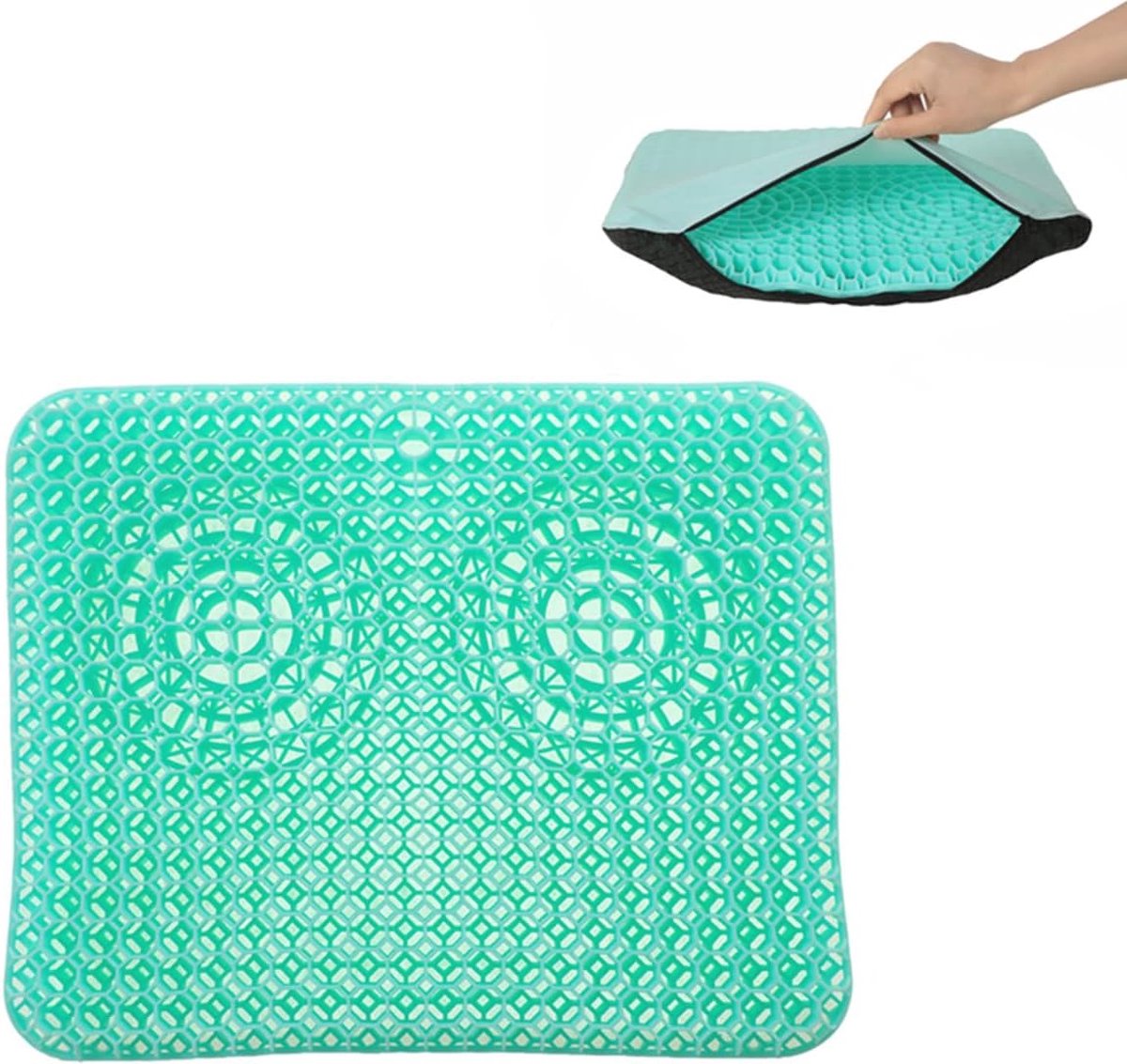 gel zitkussen voor lang zitten (extra & dik), zacht & ademend, gel stoelkussen voor rolstoel, bureaustoel (1 kussen 1 hoes) | De Beste Dagelijkse Deals Van Vandaag gel zitkussen voor lang zitten (extra & dik), zacht & ademend, gel stoelkussen voor rolstoel, bureaustoel (1 kussen 1 hoes) | De Beste Dagelijkse Deals Van Vandaag