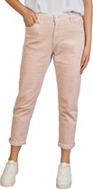 DENIMFY Dames Cord DFLisa regular/straight Roze XL Volwassenen Broek Pantalon