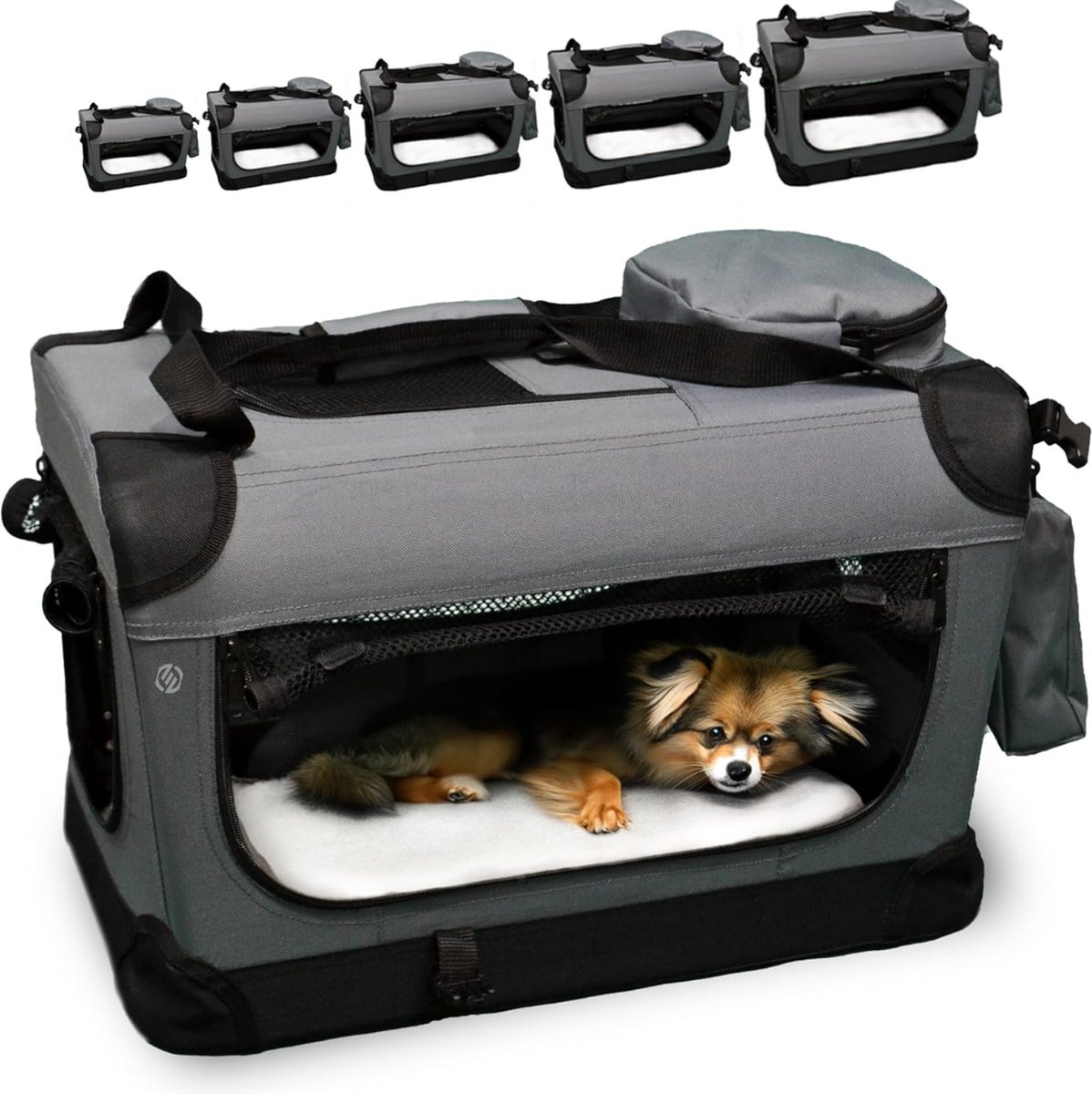 Equivera Katten Vervoersbox - Kattenvervoersbox - Reistas Katten - Reismand - Kattendraagtas - Transporttas