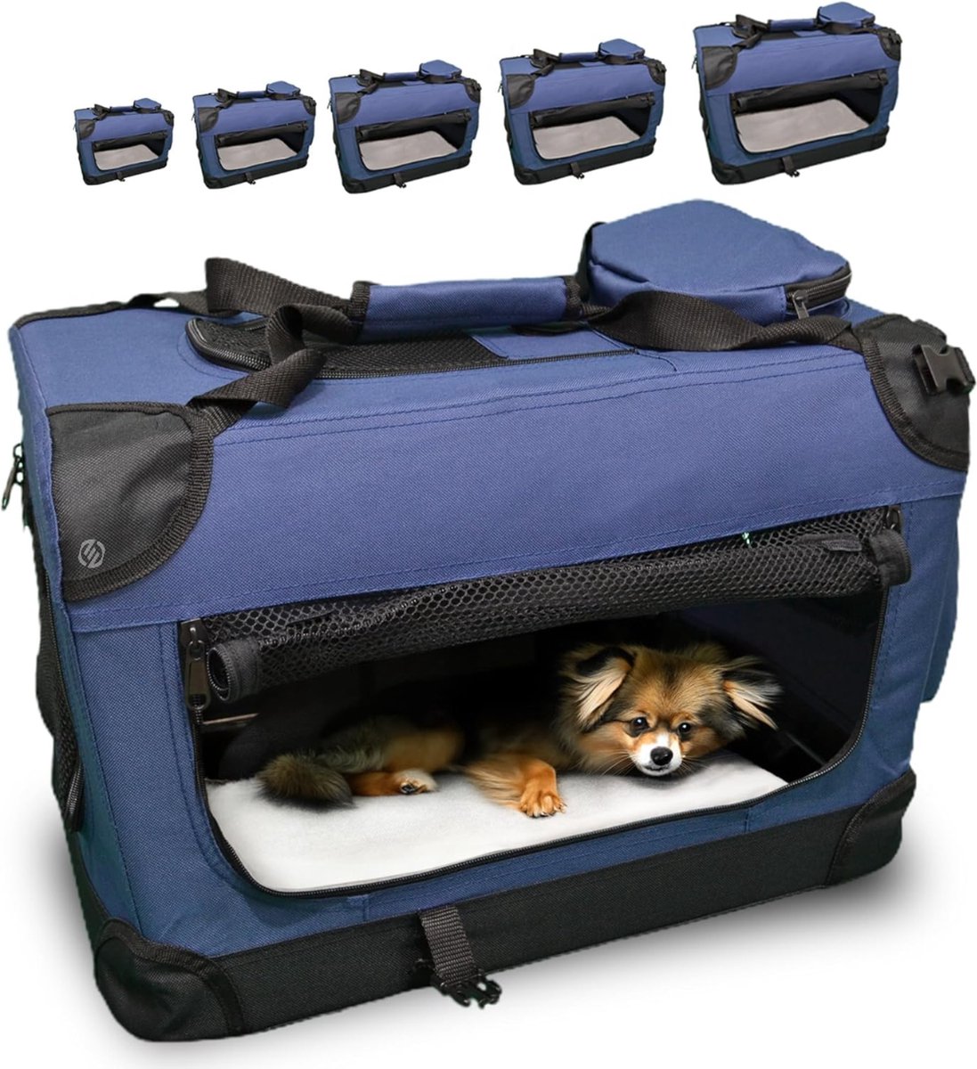 Equivera Katten Vervoersbox - Kattenvervoersbox - Reistas Katten - Reismand - Kattendraagtas - Transporttas