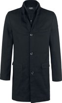 Black Premium by EMP Zwarte korte jas met opstaande kraag - Heren - L