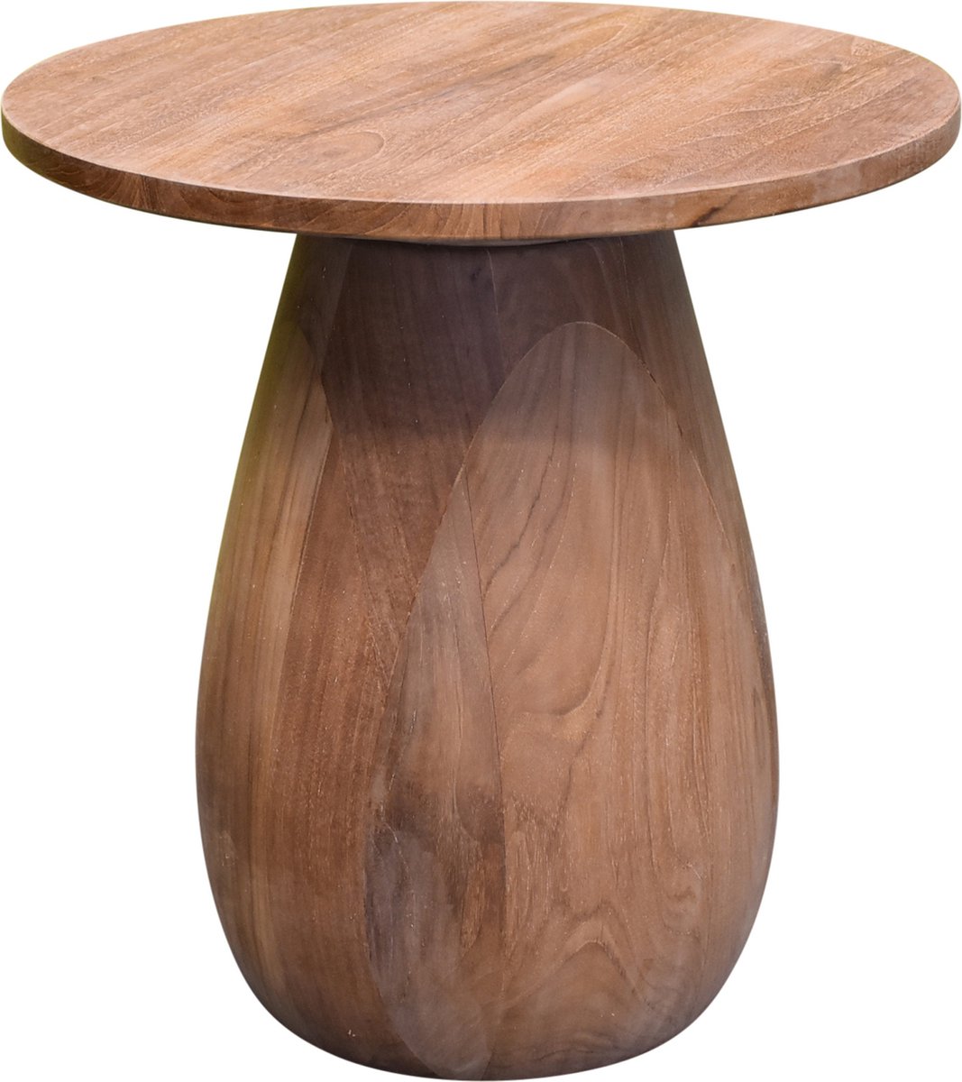 Madagascar bijzettafel 35x35xH40 cm