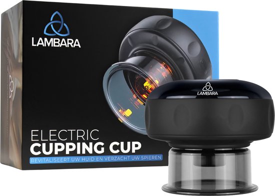 Foto: Fasciq cupping set 4 siliconen cups met grip bindweefselmassage spierherstel cellulite behandeling massage huidverbetering