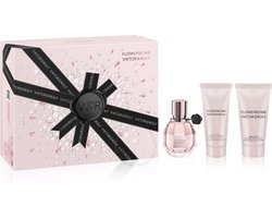 Viktor & Rolf Flowerbomb Gift Set 30 ml Eau de Parfum + 50 ml Bodylotion + 40 ml Body Cream