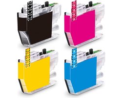 InktDL Huismerk geschikt voor Brother LC421 XL inktcartridges - DCP-J1050DW - DCP-J1140DW - MFC-J1010DW