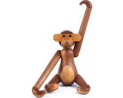 foto van Blue Rocks® Home - Houten Aap / Monkey - 26 CM - Nordic Design