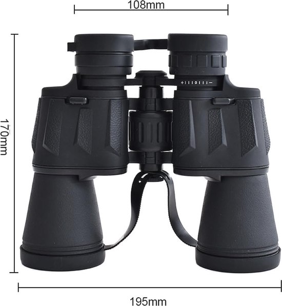 Hontry 8x42 HD-verrekijker, IPX6 volledig waterdichte verrekijker voor