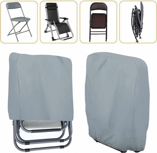 Housse De Protection Chaise De Jardin Extérieur Oxford - Imperméable Et Résistante