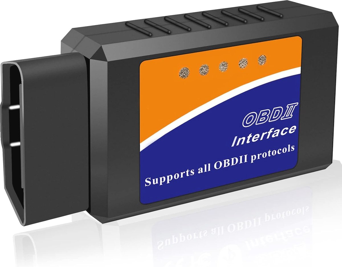 OBD2 Bluetooth Diagnoseapparaat voor voertuigen - Automatische Foutcode Lezer en Analyse Tool voor Android en Windows