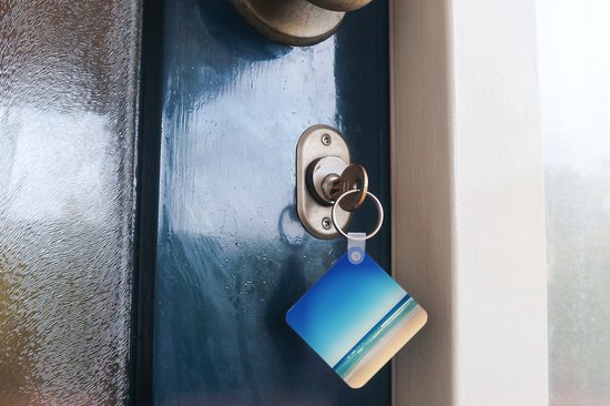 Porte-clés - Plage - Mer - Blauw - Plastique