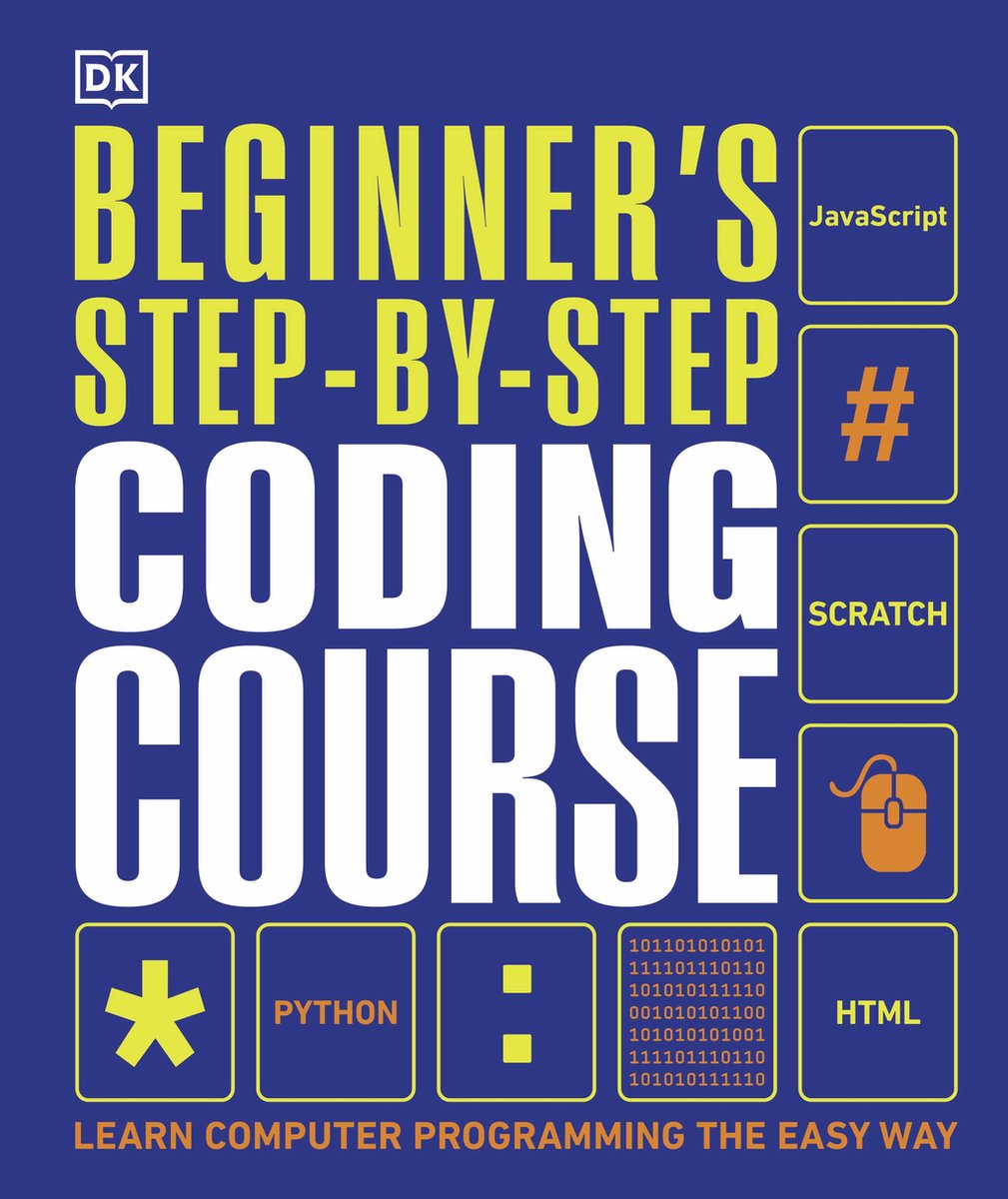 Omslag van Beginner's Step-by-Step Coding Course