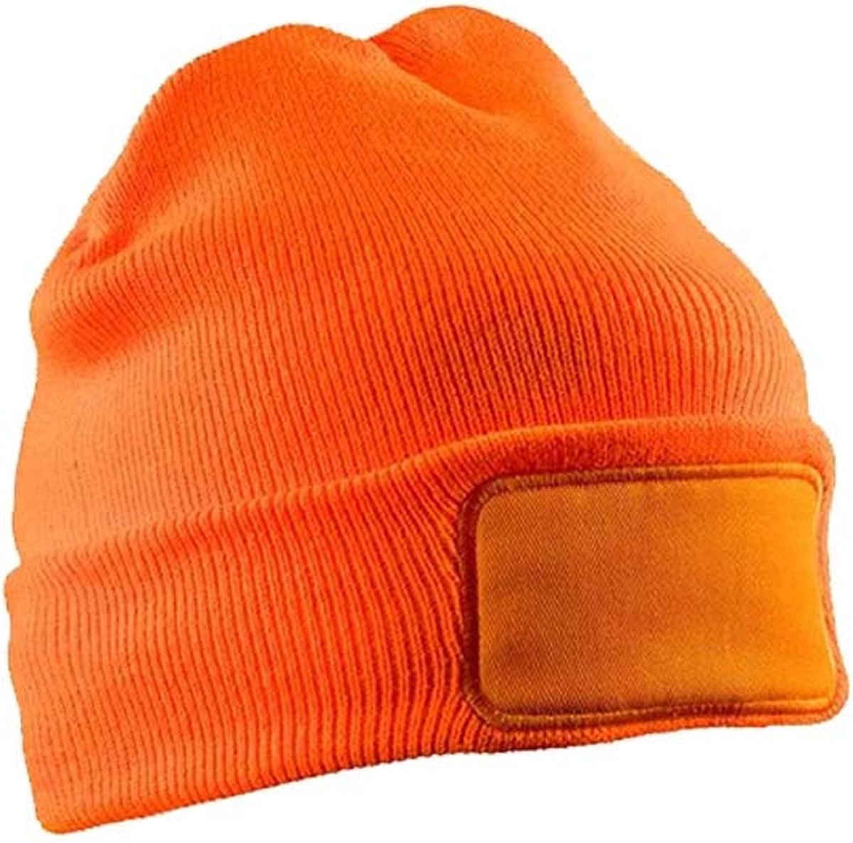 Result Double Knit Thinsulate™ Printers Beanie RC034 - Fluorescent Orange - One size