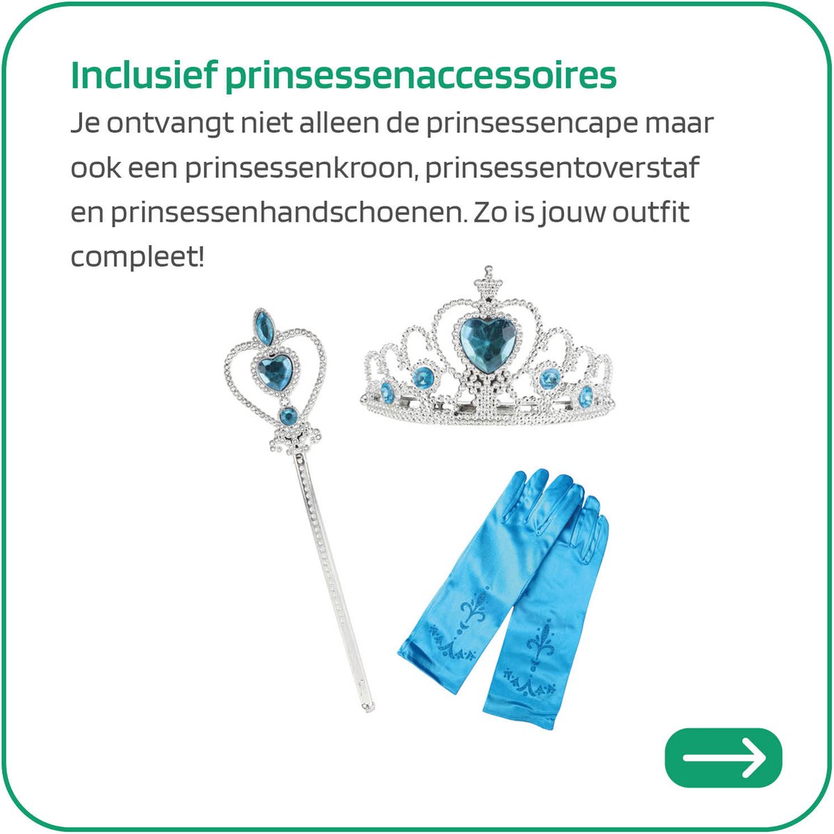 Jobber Toys - Prinsessenjurk meisje Unicorn - Prinsessen speelgoed — afbeelding 7
