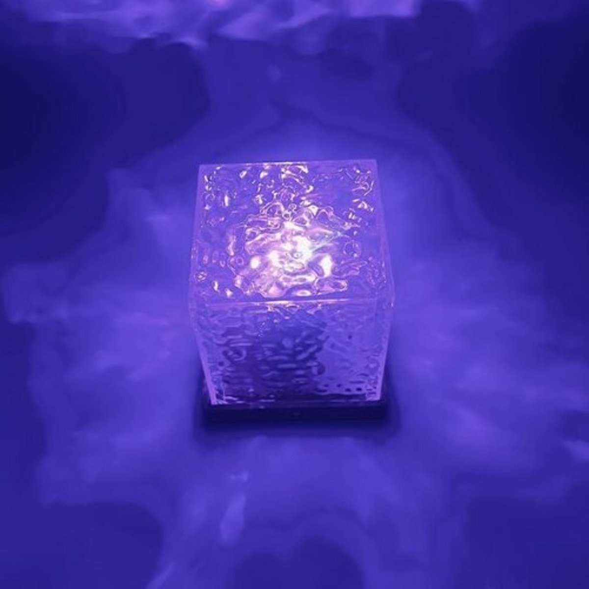 Aynlights® - 2025 - Wave Cube Projector - HOUT VERSIE - Noorderlicht Projector -Cube Lamp - Draadloos Model - Crystal Lamp - Luxe- Wave Lamp - Wave Cube - Ripple Light - Ocean Projector - Aurora - Sterren Projector - 1 JAAR GARANTIE – foto 7