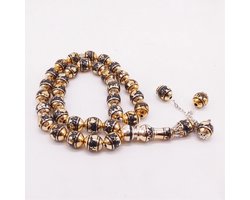 Achilles® Tasbih - Moslim Gebed Kraal - Ronde Kralen - Tesbih - Islamitische geschenk Tasbeeh