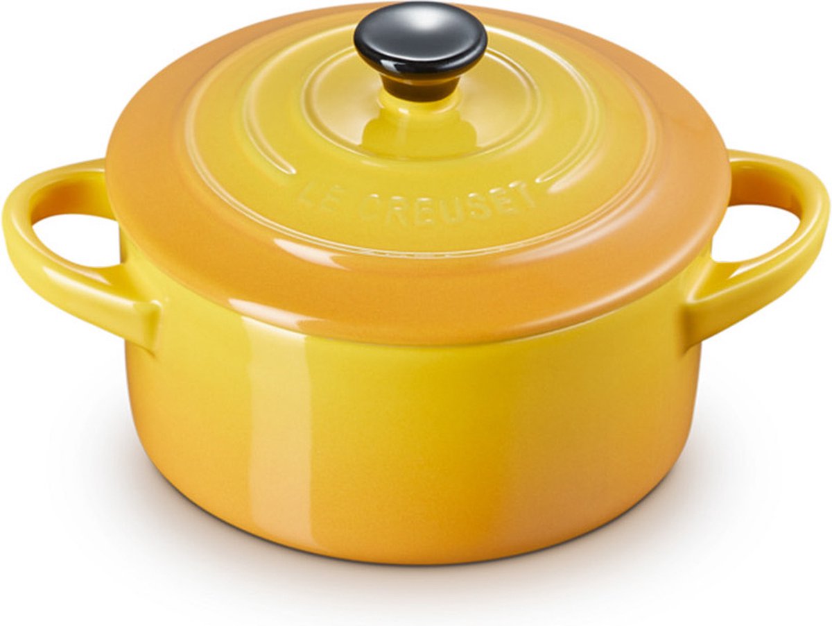 Le Creuset 6 aardewerken mini braadpannetjes Nectar 10cm 0,2l