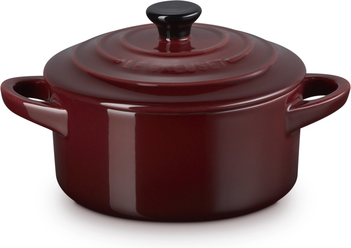 Le Creuset 6 aardewerken mini braadpannetjes Rhône 10cm 0,2l