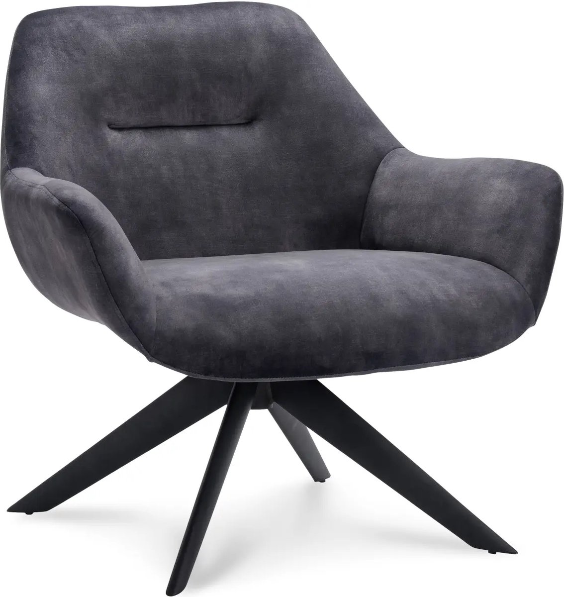 Decomeubel - Fauteuil Vegas kleur - Antraciet