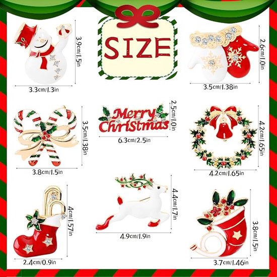 15 stuks opwindende kerstfiguren set - rendier sneeuwbol pinguïn