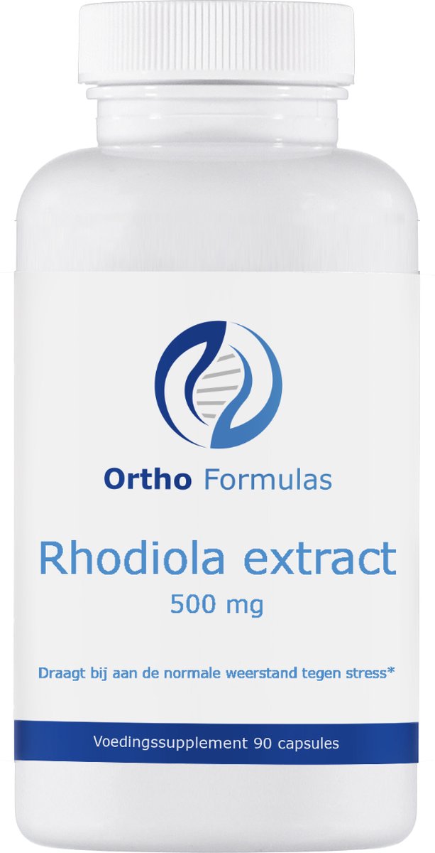 Goedkoopste Rhodiola extract - 500 mg - 90 capsules - 3 salidrosides - rosea - weerstand stress - adaptogeen - sportprestatie - vegan