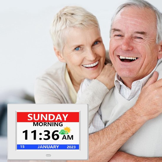 Digitale Kalenderdag voor Dementie, Gehandicapten en Alzheimerpatiënten - Helder