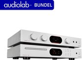 Audiolab 7000A Versterker & 7000CDT Hifi set - Versterker Audio - CD-speler - Opticaal & Coax uitgang - Phono – Zilver