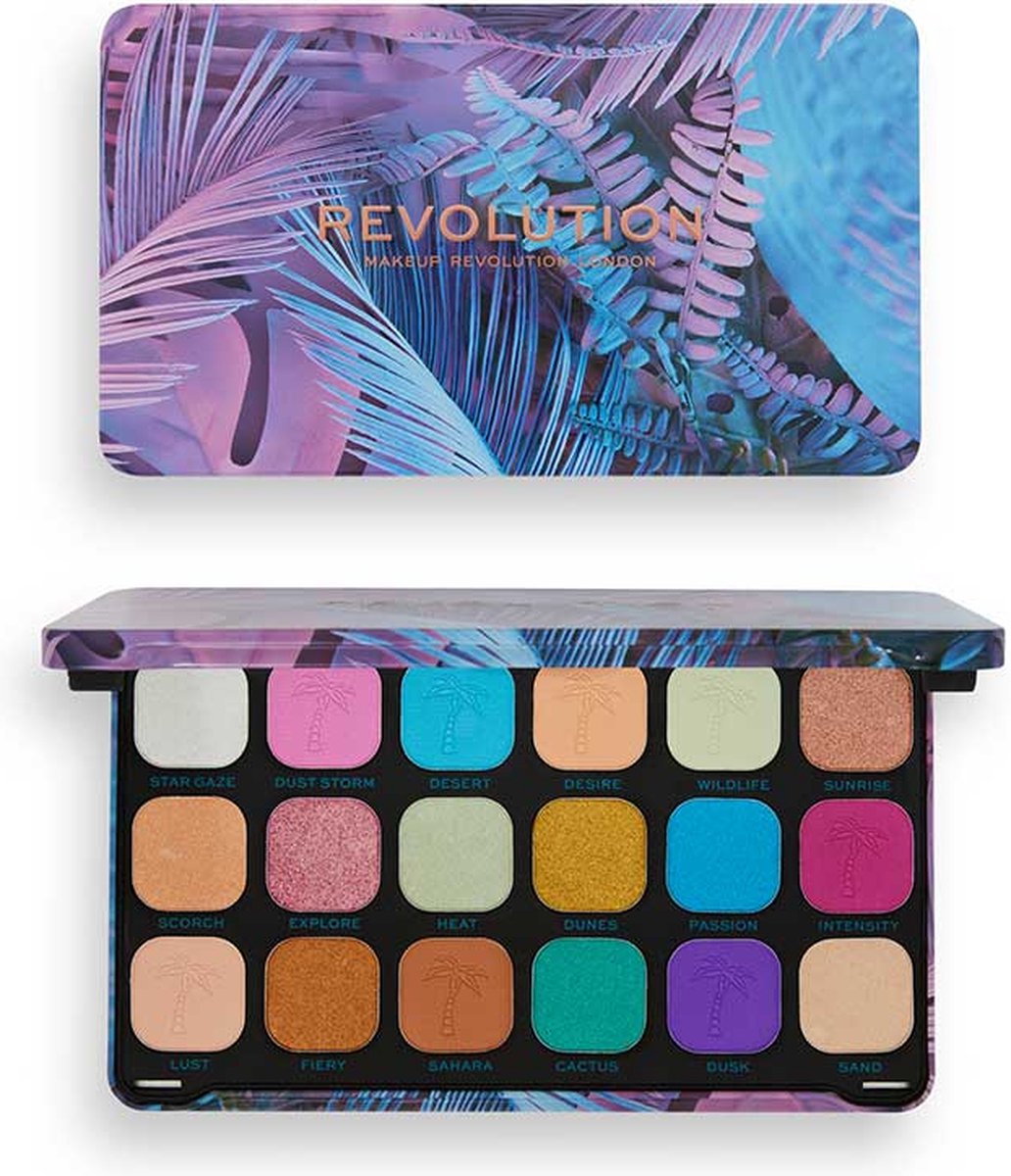 Makeup Revolution Forever Flawless Oogschaduw Palette - Desert Desire