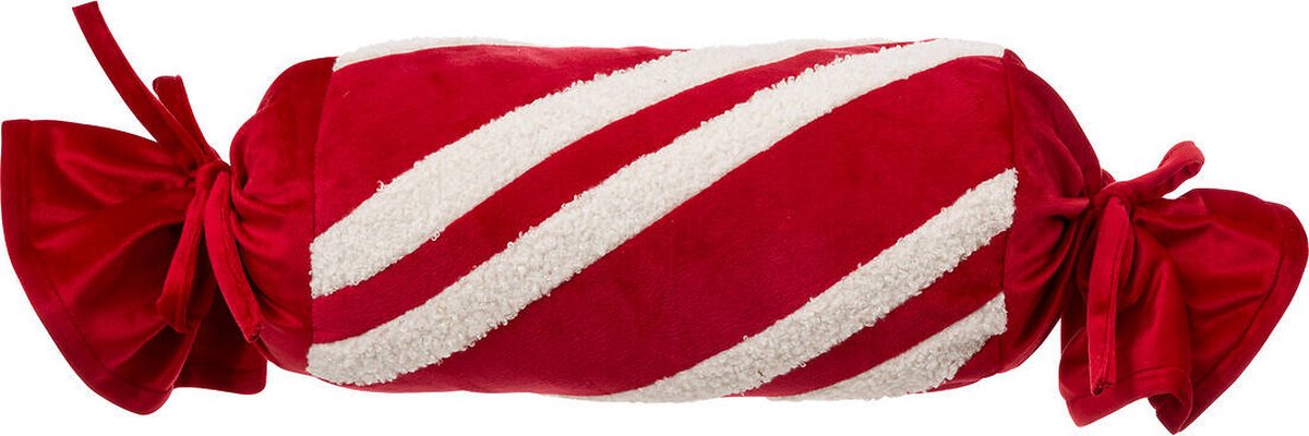 Langwerpige kussen, snoepje voor de kerstboom, CANDY, 14 x 30 cm