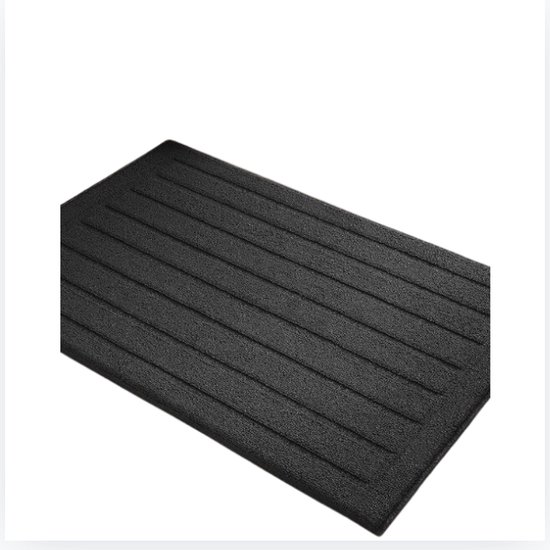 Color&Geometry Keuken Tapijten Anti Slip Wasbaar 43x75cm 43x150cm 4mm Dunne Geweven Rubber Backed Keuken Runner Tapijt, Absorberende Gemakkelijk te Reinigen Vloermatten voor de Wastafel, Gang, Beige