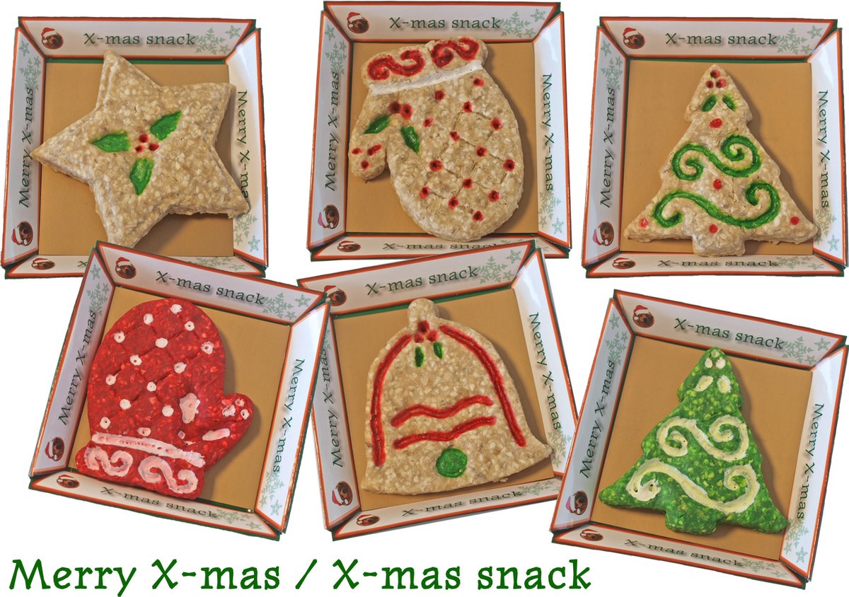 Kerst Munchy Snack Hond Kerstcadeau - Hondensnack