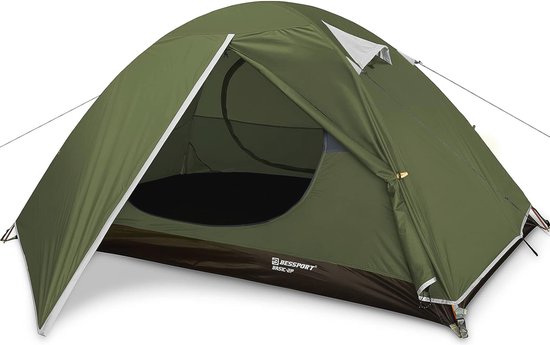 Waterdichte Camping Tent voor 1-4 Personen - Ultralichte Tarp met Draagtas voor Wandelen en Picknick