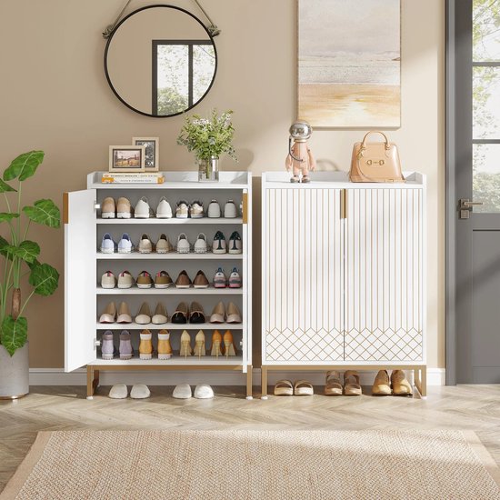 Schoenenkast Wit Moderne Schoenenkast voor Hal Schoenenrek