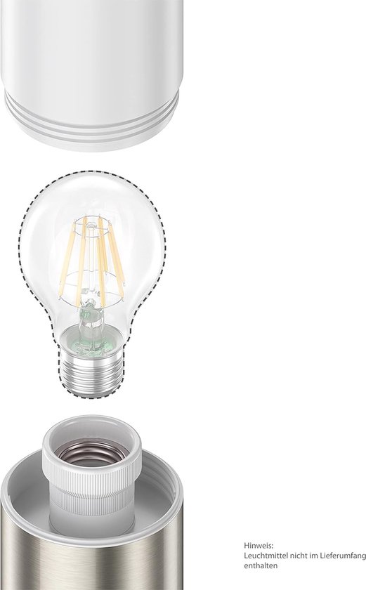 Moderne buitenwandlamp staal RVS IP44 - Sfera | Lampenlicht