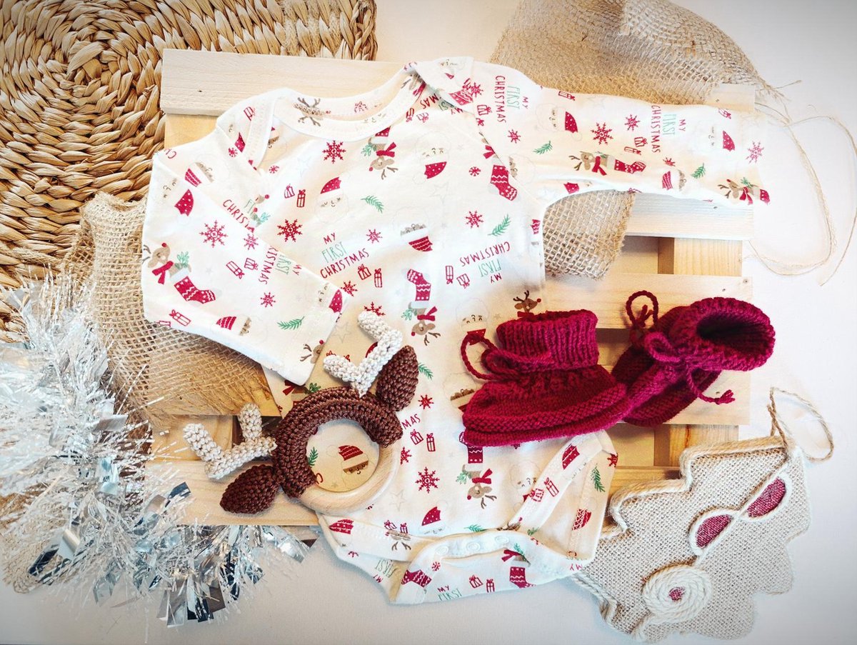 Goedkoopste geboorte cadeau mijn eerste kerst- kraamcadeau- newborn