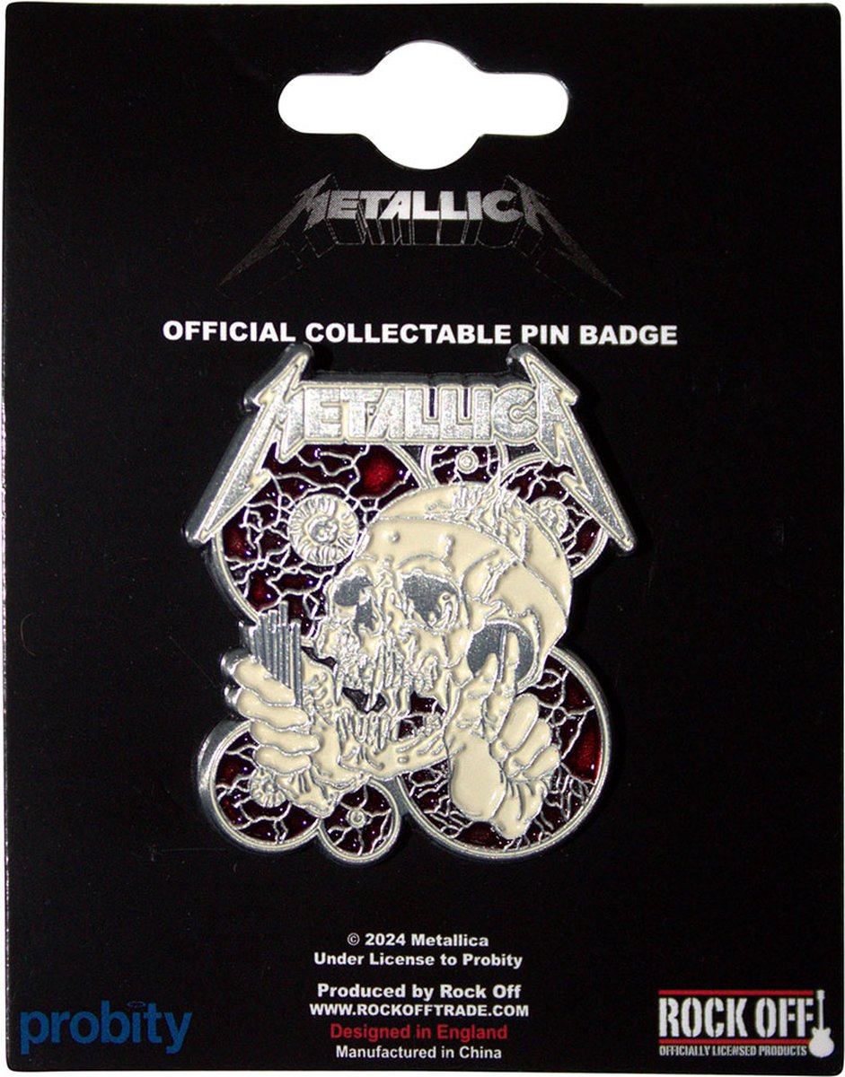 Metallica - The Shortest Straw Pin - Multicolours