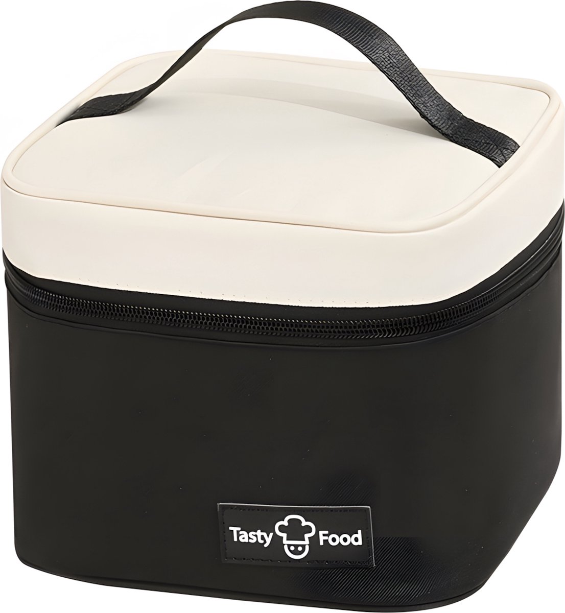 Rainbecom - Koeltassen – Lunchtas – 18x18x15 cm – 4.5 Liter - Zwart - Isolatie - 300D Kationisch Polyester - Handvat Riem - Koeltas - Lunch Bag - Geïsoleerde Koeltas - Picknicktas