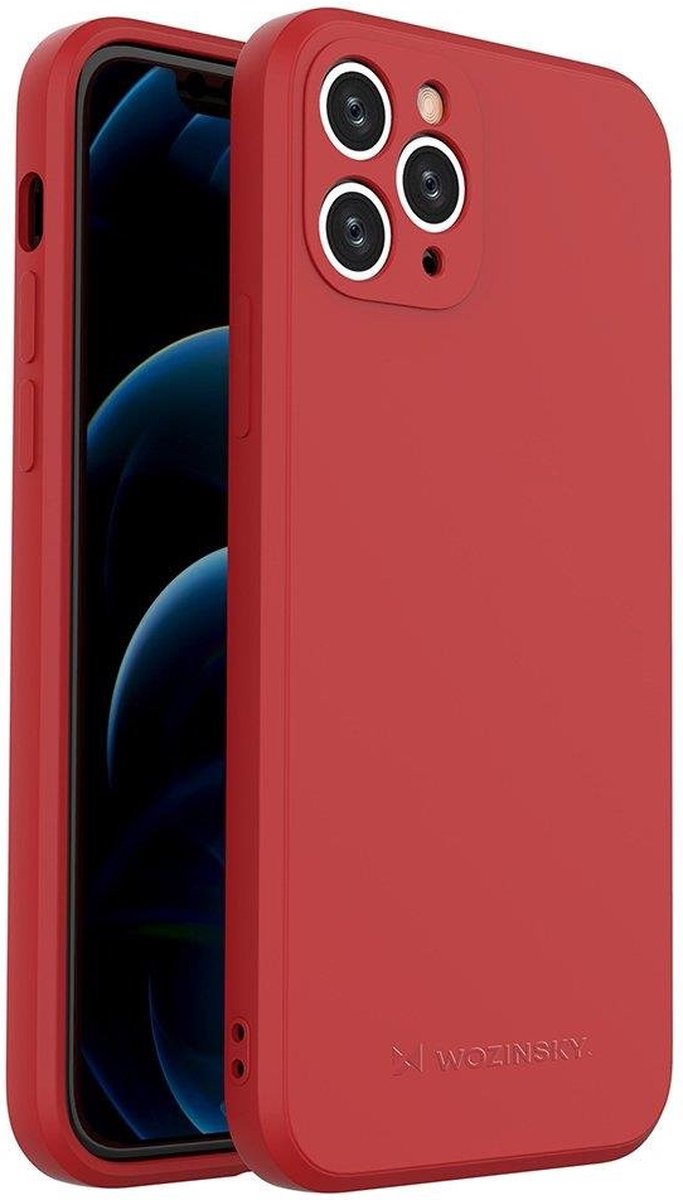 Wozinsky Color Case Siliconen Hoesje Voor Iphone 11 Pro Flexibel Duurzaam