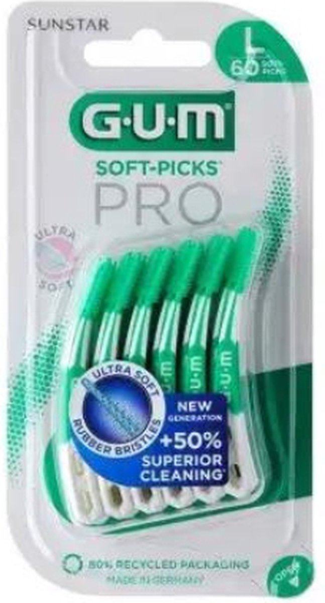 Goedkoopste GUM Soft Picks PRO Large - 60 Stuks
