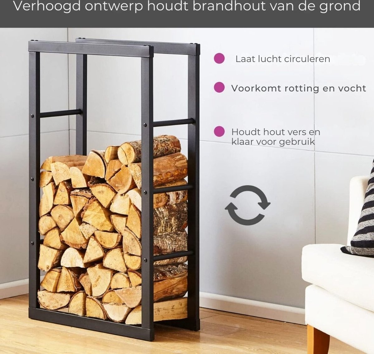 holz4home Brandhoutrek van metaal zwart I 125 x 25 x 60 cm I brandhoutrek incl. ovenhandschoen I brandhoutrek brandhout houder houten houder houtopslag brandhout holz4home Brandhoutrek van metaal zwart I 125 x 25 x 60 cm I brandhoutrek incl. ovenhandschoen I brandhoutrek brandhout houder houten houder houtopslag brandhout