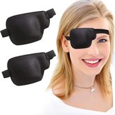 Bol.com 2 Stuks 3D -oogplekken voor volwassenen ooglapje voor lui oog zacht ooglapje voor na een operatie - Comfortabel oogmaske... aanbieding