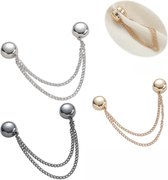 Ketting Magnetische Sluiting Voor Kleding | 4 Stuks Magneet