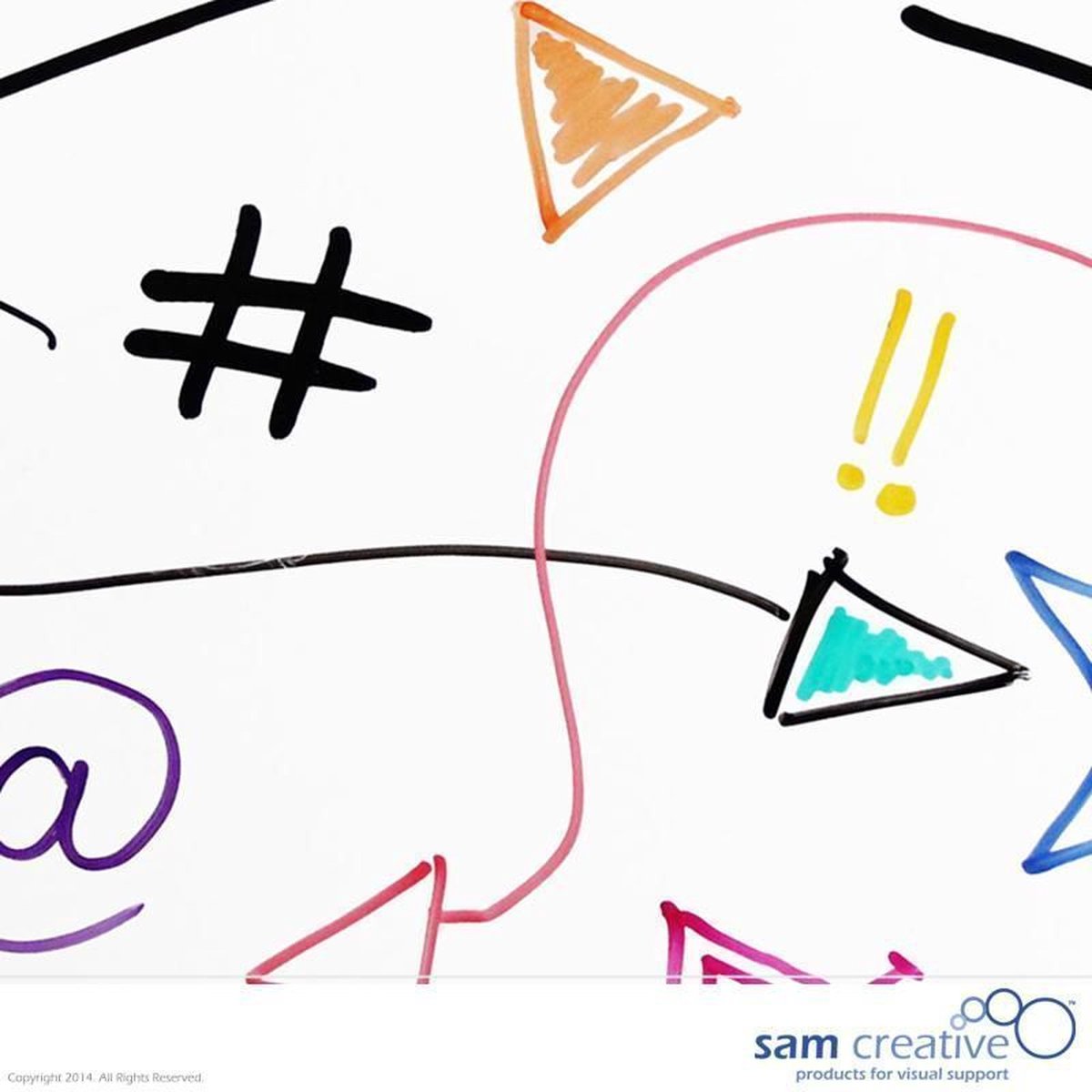 Whiteboard Basic - Magnetisch kantoor thumbnail 5