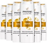 Pantene Pro-V Repair & Protect Shampoing - Nettoie en Douceur - Protège les Ponts Capillaires - pour Cheveux Fragiles, Secs et Abîmés - 6 x 250ml