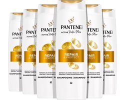 Pantene Pro-V Active Nutri-Plex Repair & Protect Shampoo - voor Droog, Beschadigd haar - Voordeelverpakking 6 x 250ml