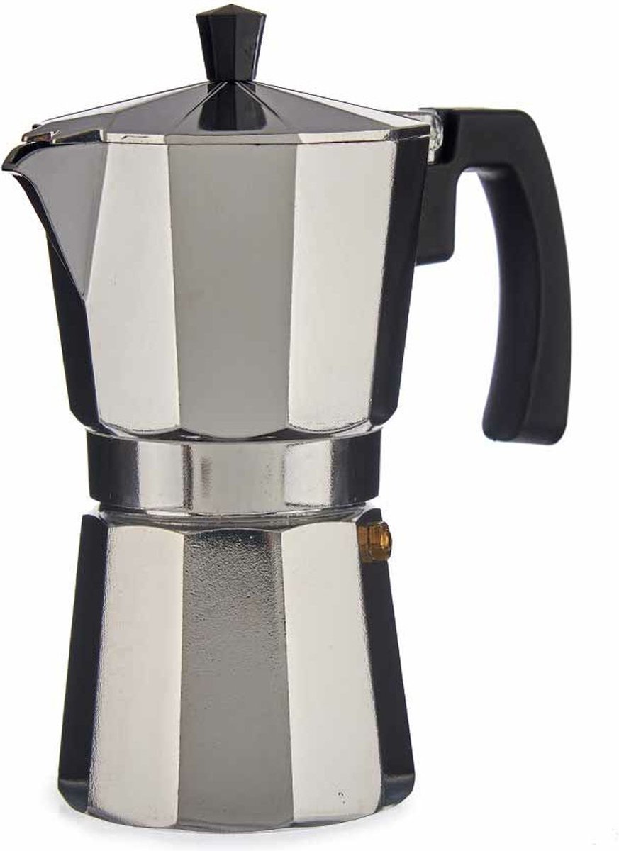 Kinvara Percolator Italiaans koffiezetter - Aluminium - zilv
