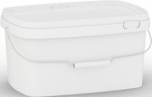 Seau rectangulaire avec couvercle 5 litres - Convient pour le stockage des aliments