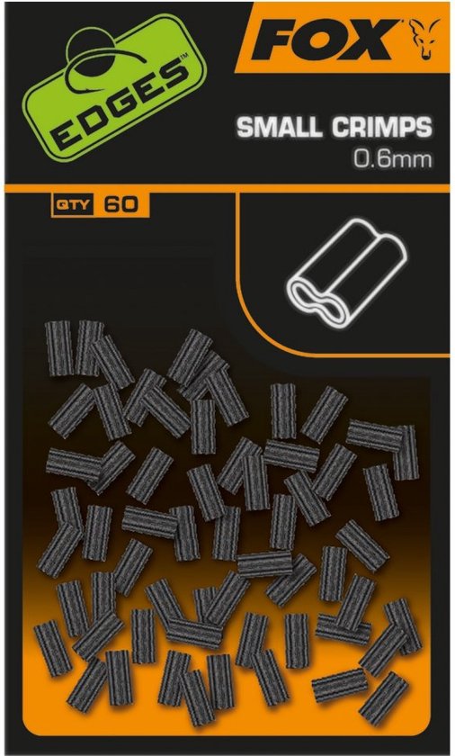 Fox Edges Crimps (60 pcs) - Maat : Medium 0.7mm van Fox — afbeelding 5