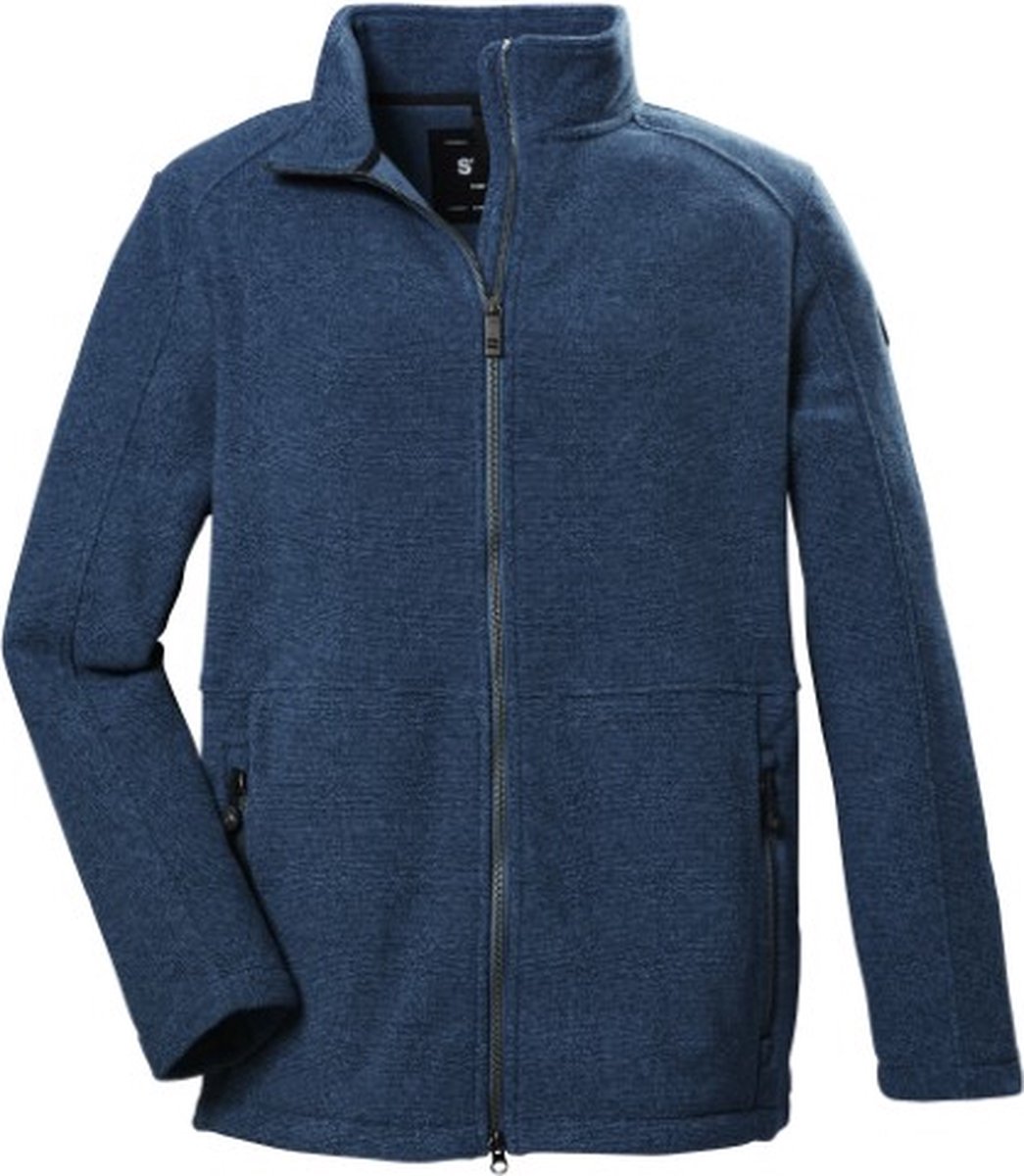 Winterjas Vest 39802 fleece vest heren STOY Blauw