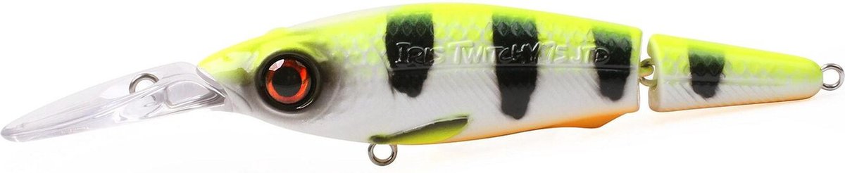 Spro Iris Twitchy JTD HL | 7,5cm | 8.5g Hot Perch 7.5cm