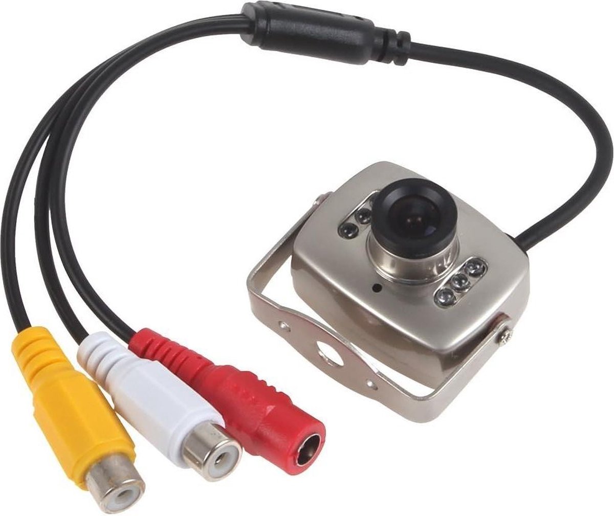 Spy Camera Mini Bedrade CCTV-camera Beveiligingscamera Kleur Nachtzicht Infrarood Verborgen Videocamera - Lens Verstelbaar